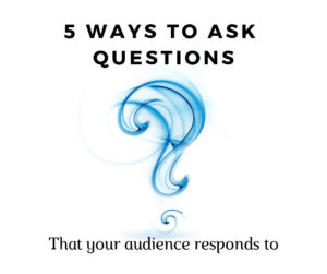 how to ask questions to audience during presentation